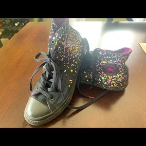 Converse high tops.